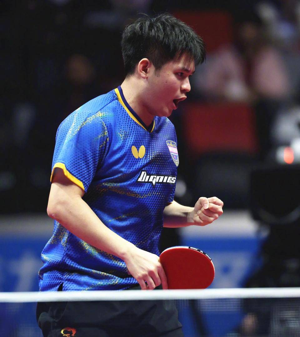 日本乒乓球队力克奥地利乒乓球队，许昕关键制胜
